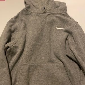 grey nike hoodie